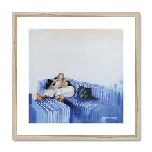 Load image into Gallery viewer, Curled up Cosy Framed & Mounted Print