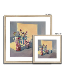 Load image into Gallery viewer, Pretty Pots Framed & Mounted Print