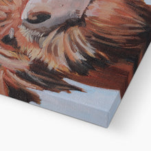 Load image into Gallery viewer, Cow Knows Canvas