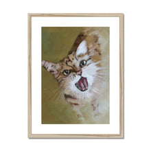 Load image into Gallery viewer, Happy Cat Framed & Mounted Print