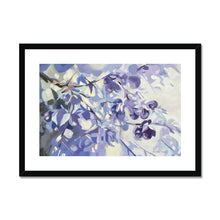 Load image into Gallery viewer, Leafy Plum Reflections Framed & Mounted Print