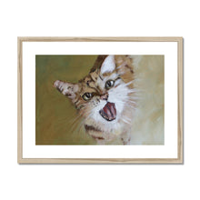 Load image into Gallery viewer, Happy Cat Framed & Mounted Print