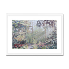 Load image into Gallery viewer, Autumn's Leafy Greens Framed & Mounted Print