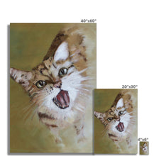 Load image into Gallery viewer, Happy Cat Fine Art Print