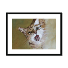 Load image into Gallery viewer, Happy Cat Framed & Mounted Print