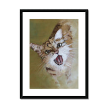 Load image into Gallery viewer, Happy Cat Framed & Mounted Print