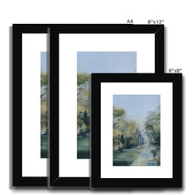 Load image into Gallery viewer, Morning Walks Velmead Woods Framed & Mounted Print