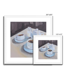 Load image into Gallery viewer, Caffeine & Cream Framed & Mounted Print