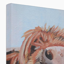 Load image into Gallery viewer, Cow Knows Canvas