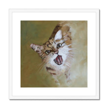 Load image into Gallery viewer, Happy Cat Framed & Mounted Print