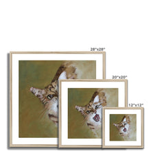 Load image into Gallery viewer, Happy Cat Framed & Mounted Print