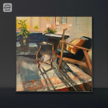 Load image into Gallery viewer, Original oil painting Long Shadows (20x20cm)