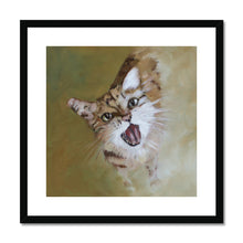 Load image into Gallery viewer, Happy Cat Framed & Mounted Print