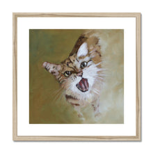 Load image into Gallery viewer, Happy Cat Framed & Mounted Print