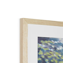 Load image into Gallery viewer, Autumn's Leafy Greens Framed & Mounted Print
