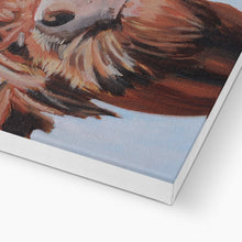 Load image into Gallery viewer, Cow Knows Canvas