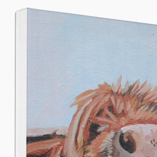 Load image into Gallery viewer, Cow Knows Canvas