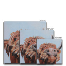 Load image into Gallery viewer, Cow Knows Canvas