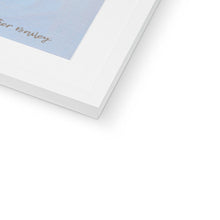 Load image into Gallery viewer, Cow Knows Framed & Mounted Print