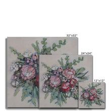 Load image into Gallery viewer, Protea Bouquet Canvas