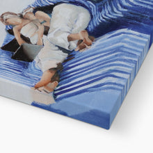 Load image into Gallery viewer, Curled up Cosy Canvas