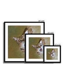 Load image into Gallery viewer, Happy Cat Framed & Mounted Print