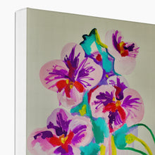 Load image into Gallery viewer, Bright Orchids Canvas