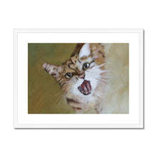 Load image into Gallery viewer, Happy Cat Framed & Mounted Print