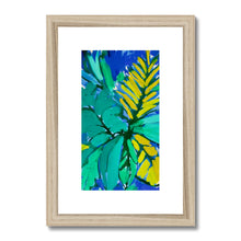 Load image into Gallery viewer, blue tropics Framed & Mounted Print