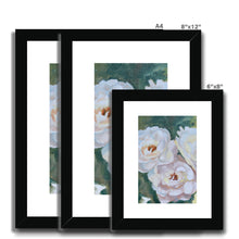 Load image into Gallery viewer, Iceberg Roses Framed & Mounted Print