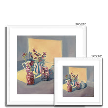 Load image into Gallery viewer, Pretty Pots Framed & Mounted Print