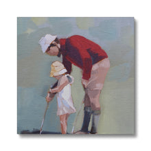 Load image into Gallery viewer, Guiding her Swing Canvas