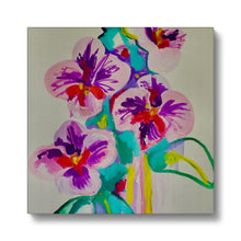 Load image into Gallery viewer, Bright Orchids Canvas