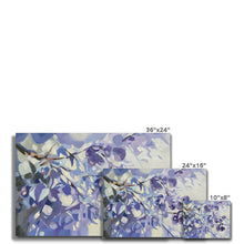 Load image into Gallery viewer, Leafy Plum Reflections Canvas