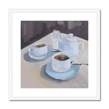 Load image into Gallery viewer, Caffeine & Cream Framed & Mounted Print