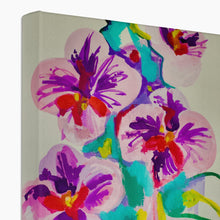 Load image into Gallery viewer, Bright Orchids Canvas