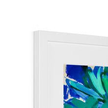 Load image into Gallery viewer, blue tropics Framed & Mounted Print