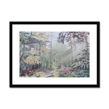 Load image into Gallery viewer, Autumn's Leafy Greens Framed & Mounted Print