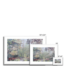 Load image into Gallery viewer, Autumn's Leafy Greens Framed & Mounted Print