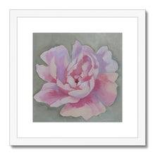 Load image into Gallery viewer, Blushing Peonie Framed & Mounted Print