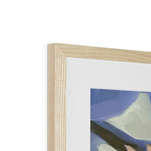 Load image into Gallery viewer, Leafy Plum Reflections Framed & Mounted Print