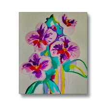 Load image into Gallery viewer, Bright Orchids Canvas