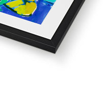 Load image into Gallery viewer, blue tropics Framed & Mounted Print