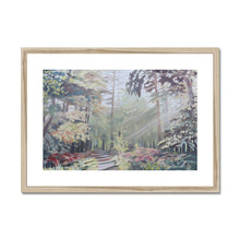 Load image into Gallery viewer, Autumn's Leafy Greens Framed & Mounted Print