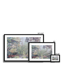 Load image into Gallery viewer, Autumn's Leafy Greens Framed & Mounted Print