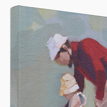 Load image into Gallery viewer, Guiding her Swing Canvas