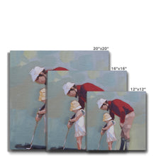 Load image into Gallery viewer, Guiding her Swing Canvas