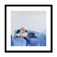 Load image into Gallery viewer, Curled up Cosy Framed & Mounted Print