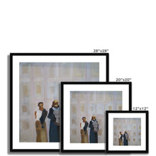 Load image into Gallery viewer, Making Friends Framed & Mounted Print