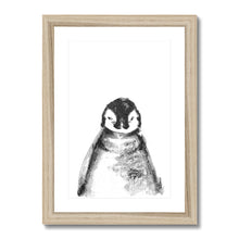 Load image into Gallery viewer, Baby Penguin Framed & Mounted Print